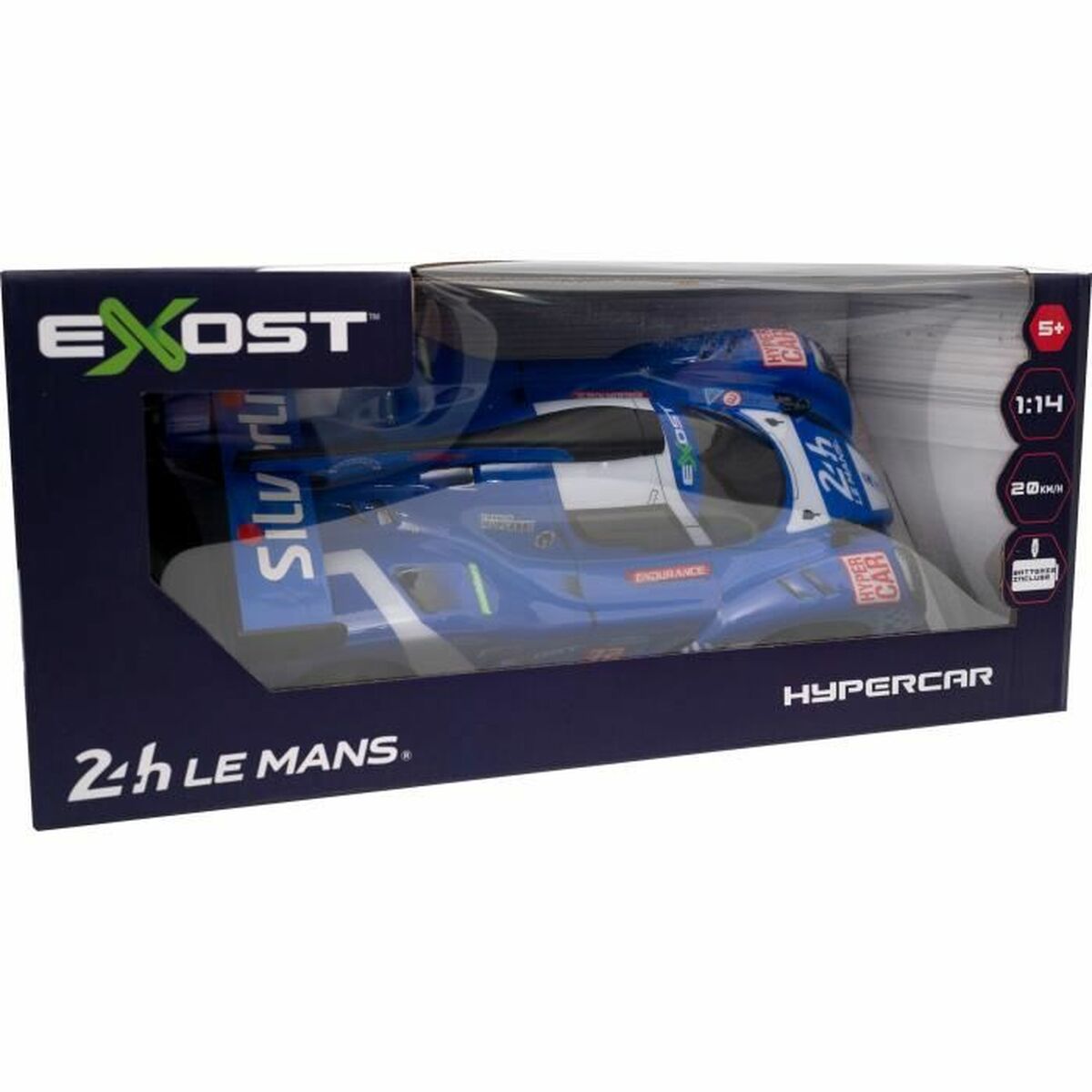 Remote-Controlled Car Exost 24h Le Mans 1:14 Blue Remote-Controlled Car Exost 24h Le Mans 1:14 Blue