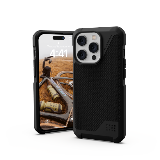 UAG Urban Armor Gear Metropolis LT MagSafe Apple iPhone 14 Pro (kevlar - black)