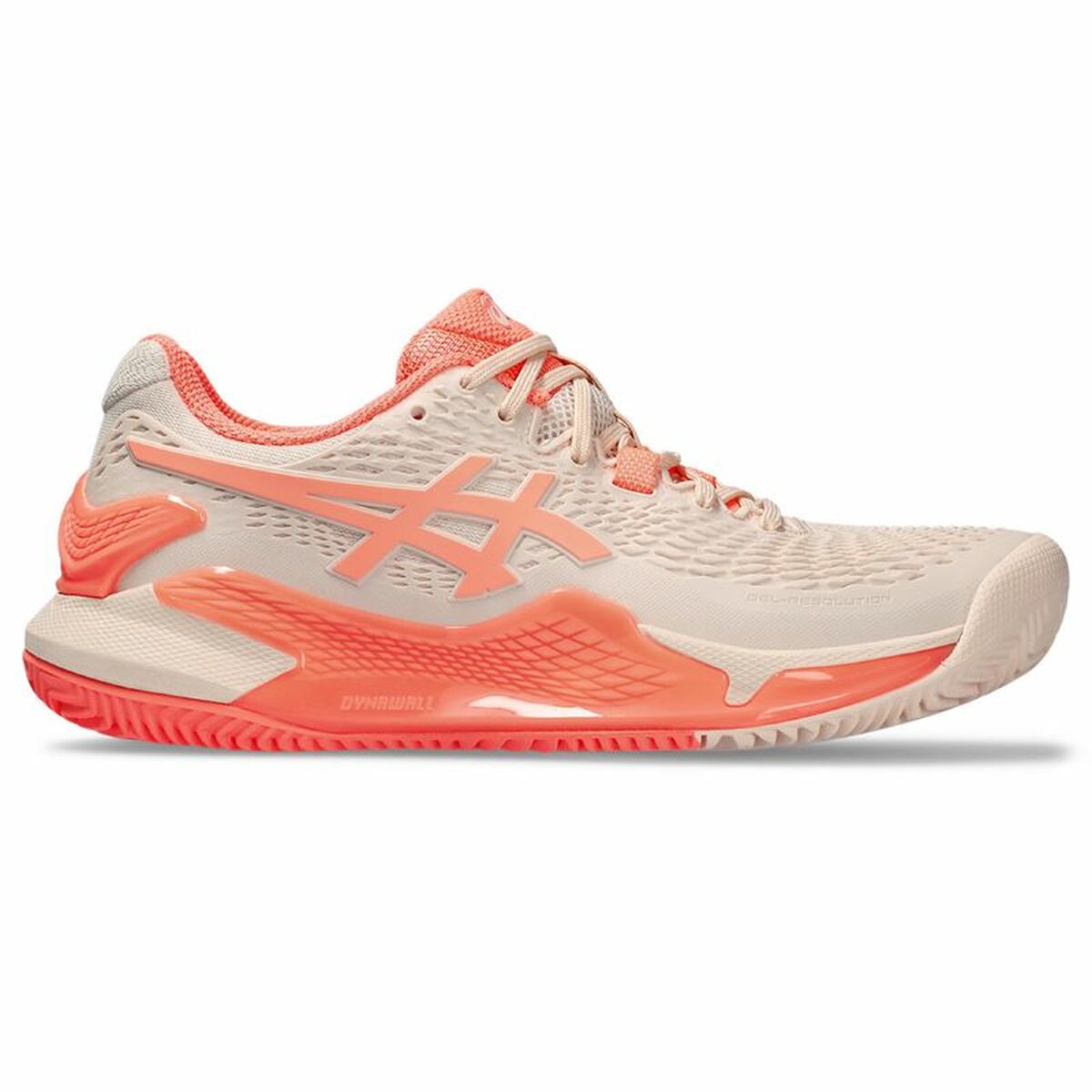 Women's Tennis Shoes Asics Gel-Resolution 9 Clay Salmon