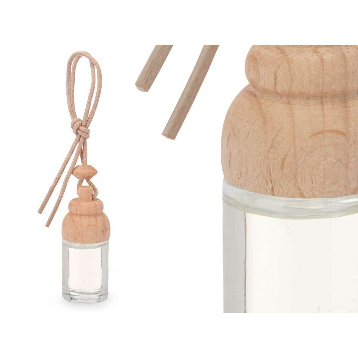 Bamboo toothpicks Acorde 3-G-AR Glass Fragrance Cotton 8 ml (12 Units)