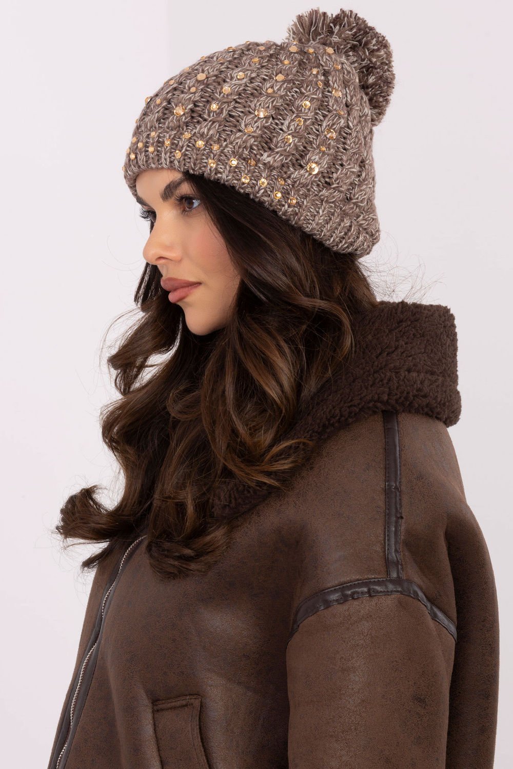  Cap model 203841 AT  beige