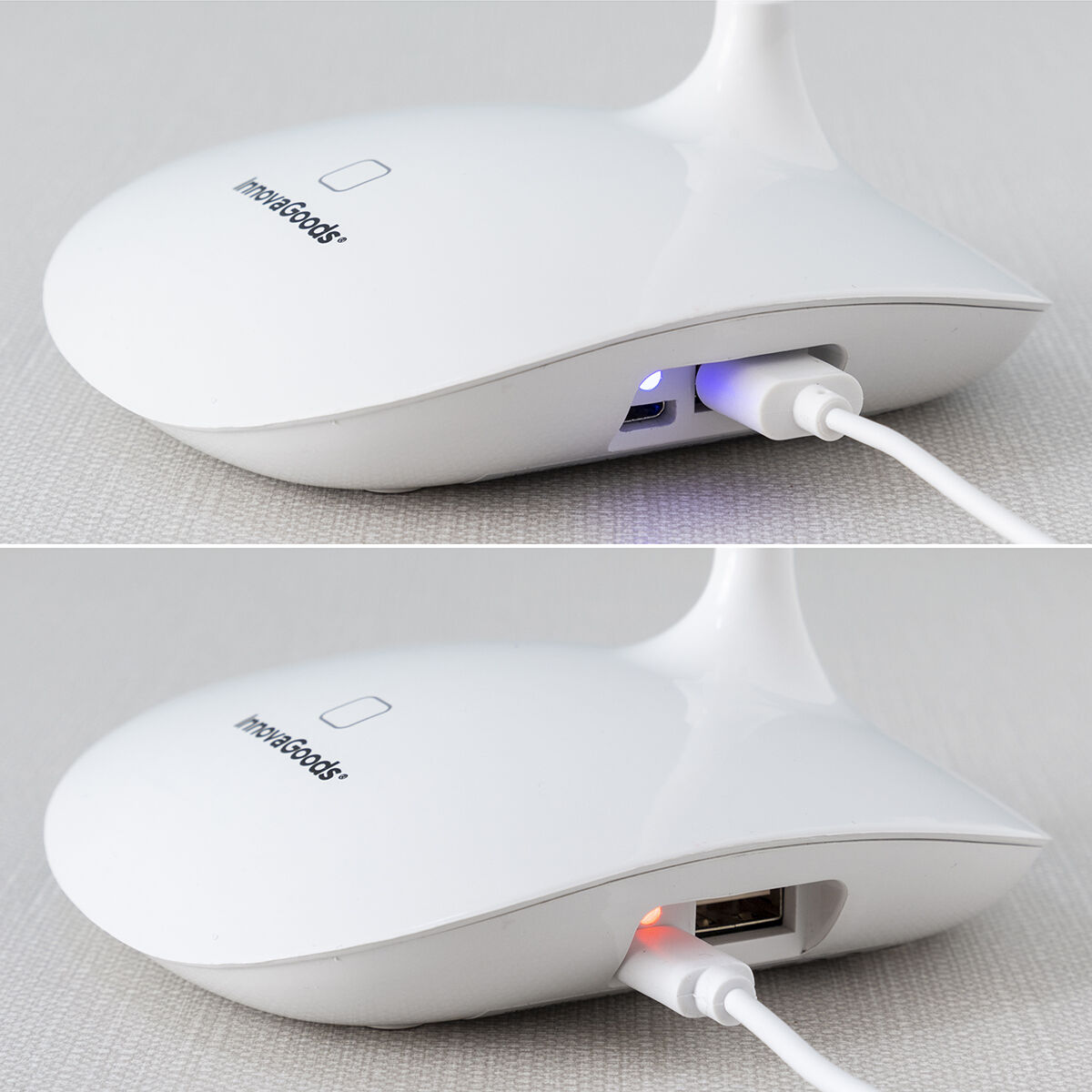 Rechargeable Touch-sensitive LED Table Lamp Lum2Go InnovaGoods Rechargeable Touch-sensitive LED Table Lamp Lum2Go InnovaGoods