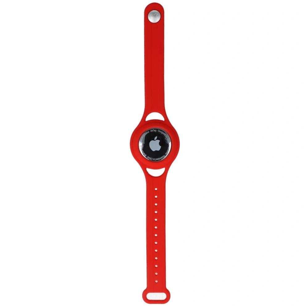 Bizon Case Locator Child Apple AirTag red