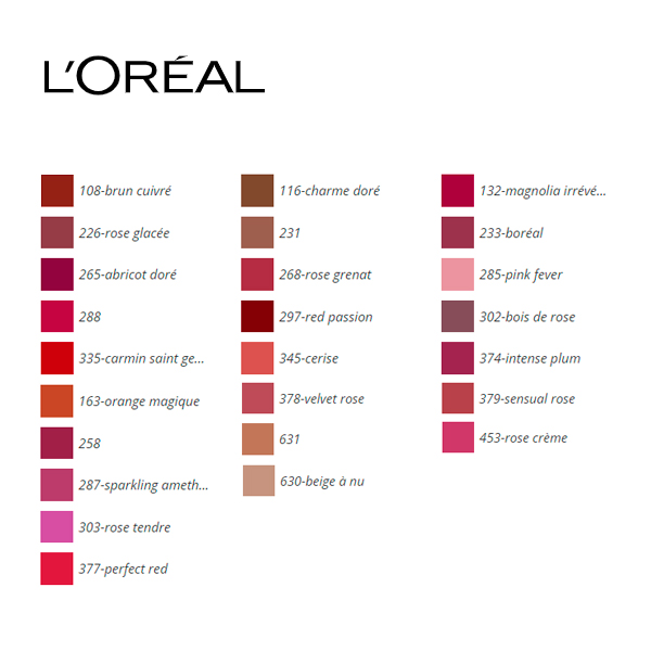 Lipstick Color Riche L'Oreal Make Up Lipstick Color Riche L'Oreal Make Up