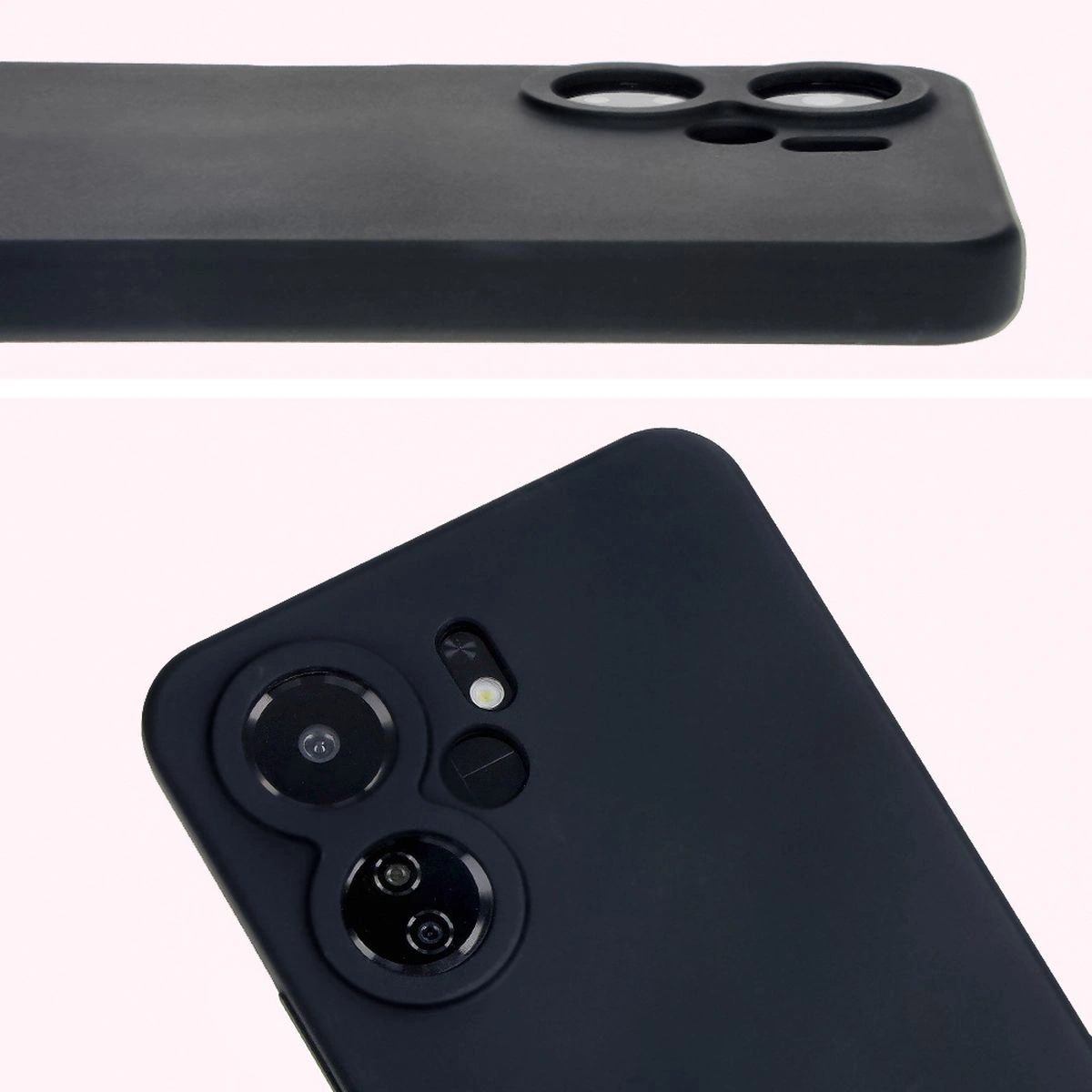 Bizon Soft Case Xiaomi Redmi 13C 4G / Xiaomi Redmi 13C 5G / Xiaomi Poco C65 black