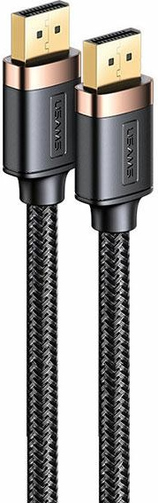USAMS Cable DisplayPort - DisplayPort U74 2.0m  black 4K HD SJ531HD01 (US-SJ531)