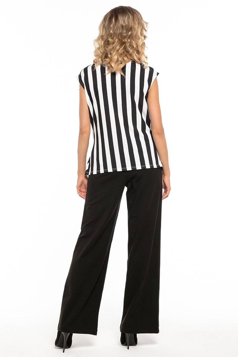  Women trousers model 121234 Tessita  black
