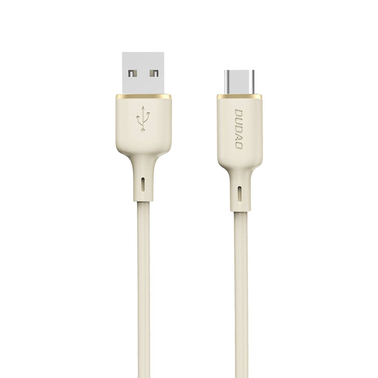 Dudao L7SC cable USB-A / USB-C 5A 1m beige