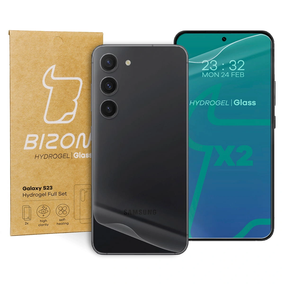 Bizon Glass Hydrogel Samsung Galaxy S23