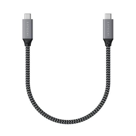 Satechi USB-C / USB-C 100W, 40Gbps, 25cm space gray