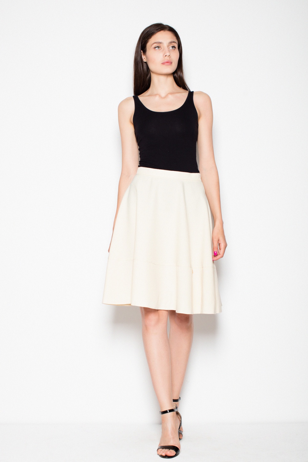  Skirt model 77377 Venaton  beige