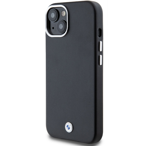 BMW BMHMP15S23PUFWK Apple iPhone 15 / 14 / 13 Signature Wrapped Metal MagSafe black