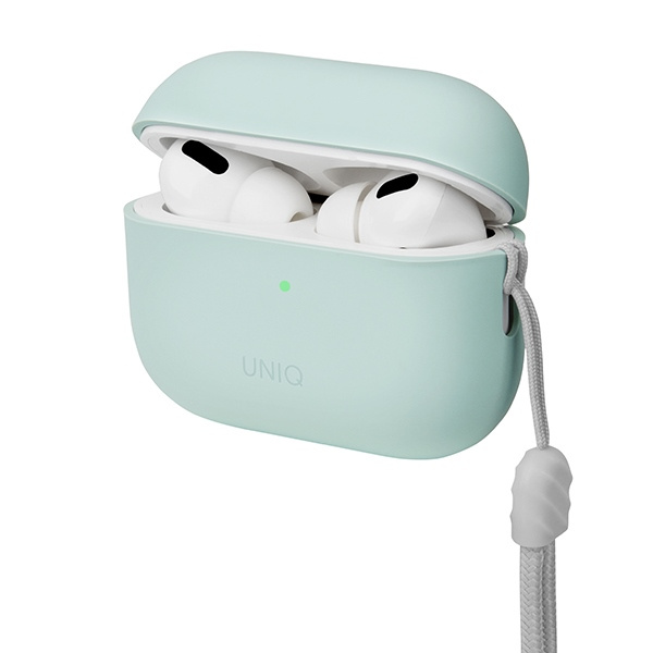 UNIQ Lino Apple AirPods Pro 2 Silicone mint green