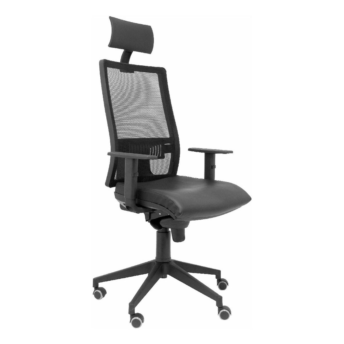 Office Chair with Headrest Horna  P&C 10SSPNE Black