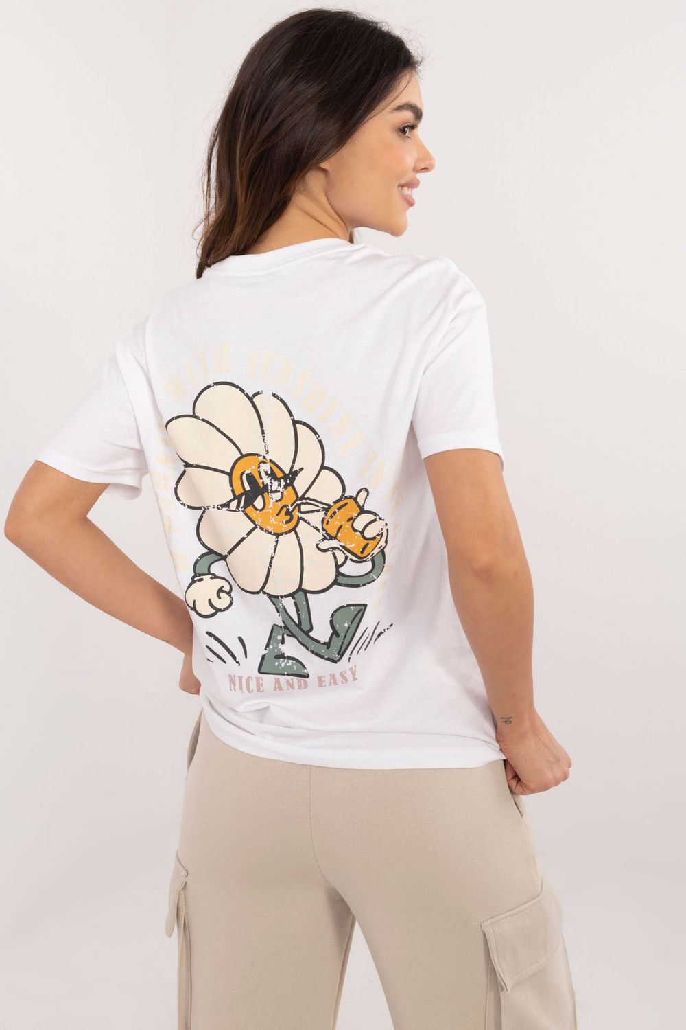  T-shirt model Sublevel  white