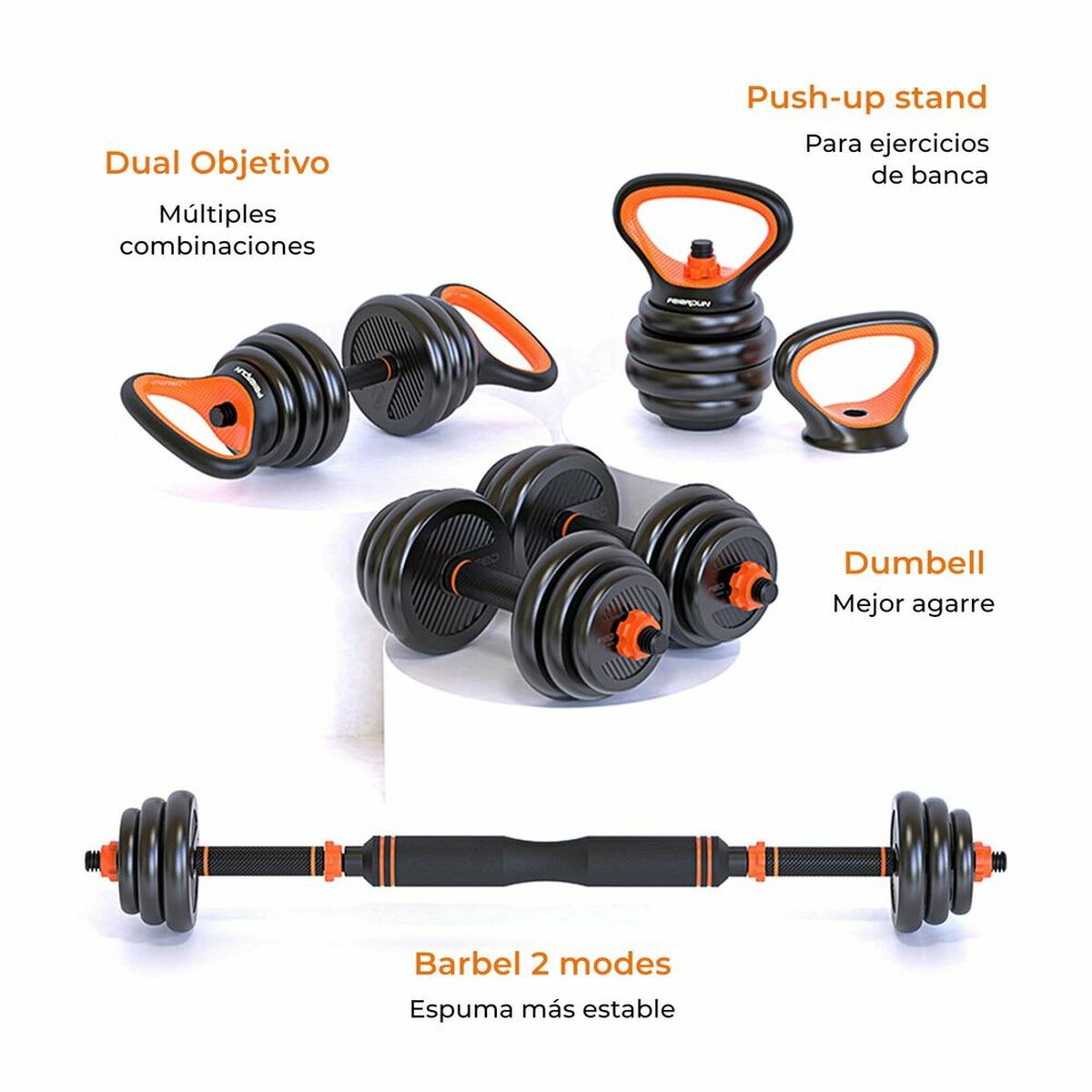 Dumbbells Xiaomi 20 kg 20 kg Black Dumbbells Xiaomi 20 kg 20 kg Black