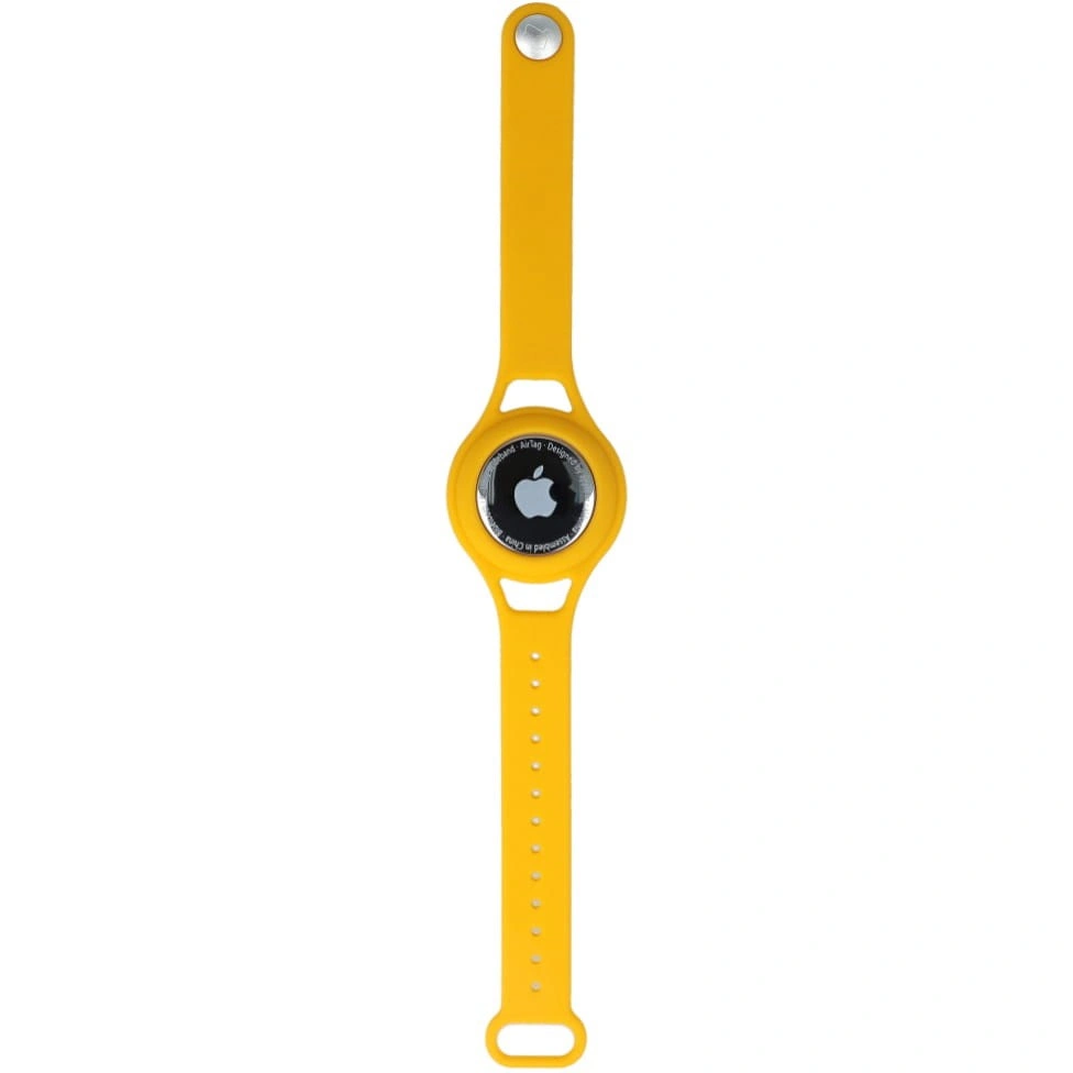 Bizon Case Locator Child Apple AirTag yellow