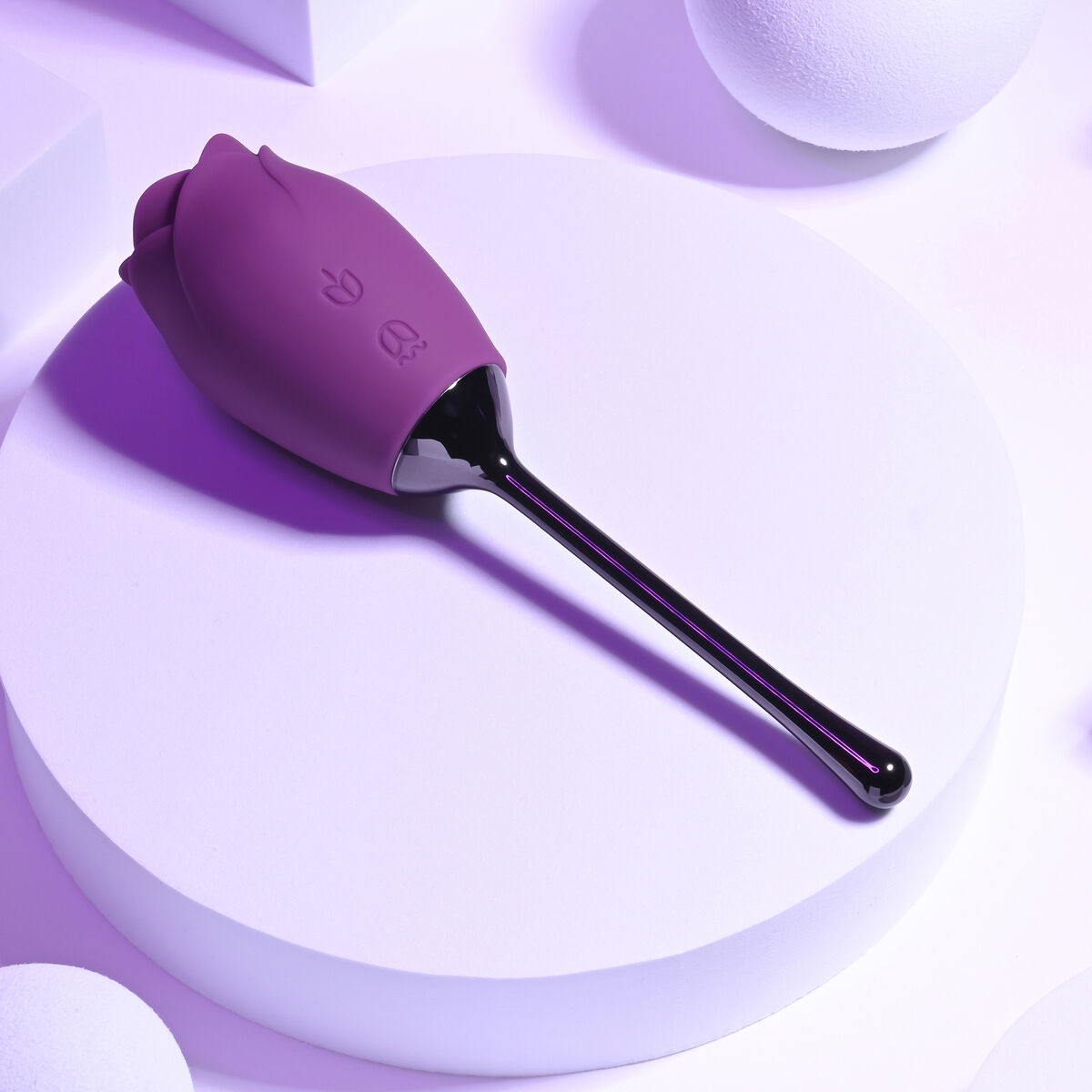 Clitoral Stimulator Playboy Purple Clitoral Stimulator Playboy Purple
