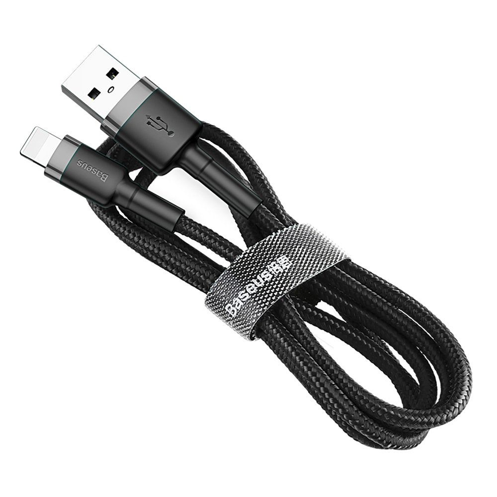 Baseus Cafule USB-A/Lightning Cable QC 3.0 2A 3M black-gray