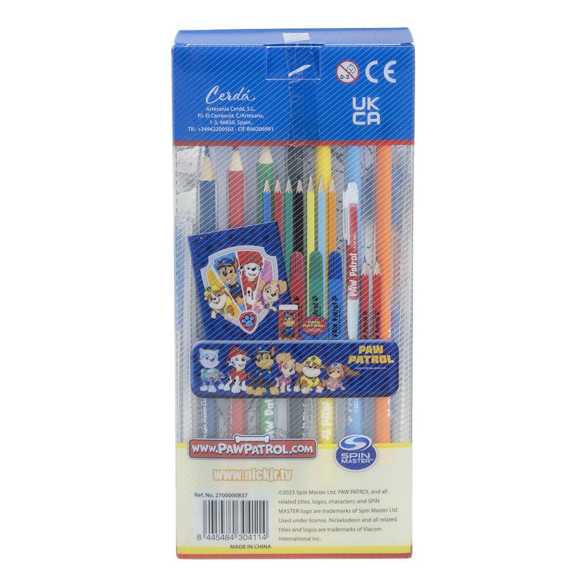 School Set The Paw Patrol 16 Pieces