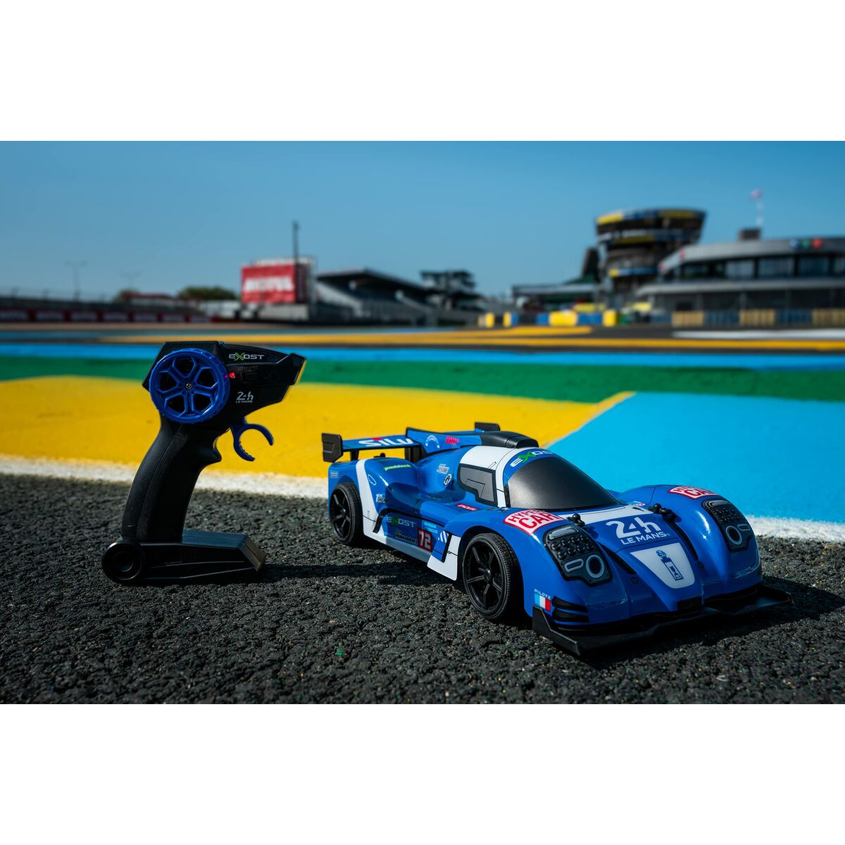 Remote-Controlled Car Exost 24h Le Mans 1:14 Blue Remote-Controlled Car Exost 24h Le Mans 1:14 Blue