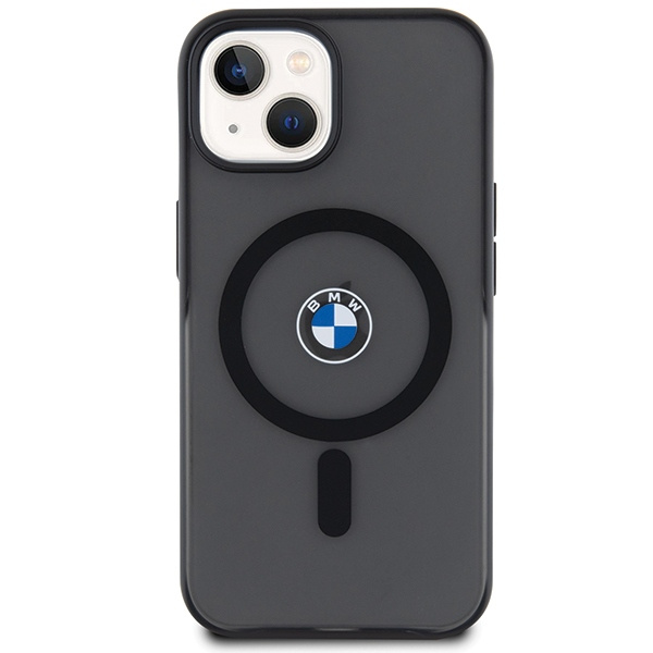 BMW BMHMP15MDSLK Apple iPhone 15 Plus / 14 Plus hardcase IML Signature MagSafe black
