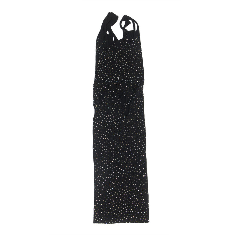 SUBBLIME - 952198 FISHNET BODYSTOCKING WITH BRILLIANT DIAMONDS BLACK ONE SIZE