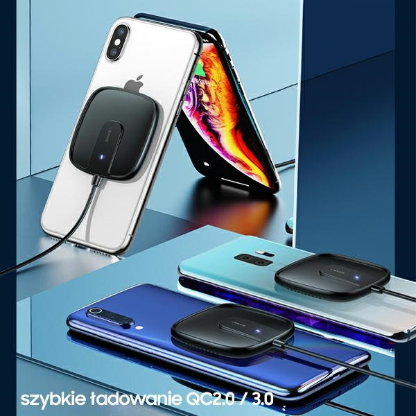 USAMS Wireless Charger US-CD159 magnetic W1 15W Extra-thin Apple iPhone 12 series white CD159DZ02