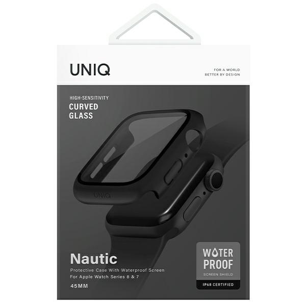 UNIQ Nautic Case Apple Watch 4/5/6/7/8/9/SE 44/45mm black