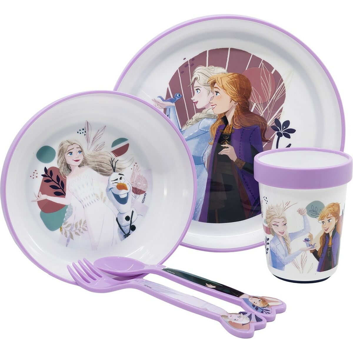 Children’s Dinner Set Frozen CZ11305 (5 Pieces)