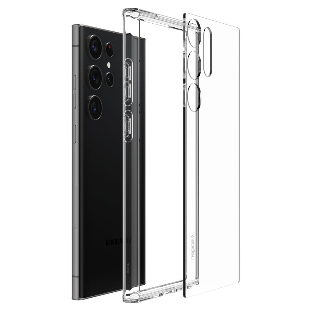 Spigen Ultra Hybrid Samsung Galaxy S23 Ultra Crystal Clear