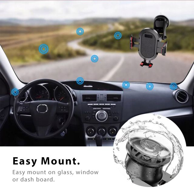 Tech-protect Universal Car Mount Black