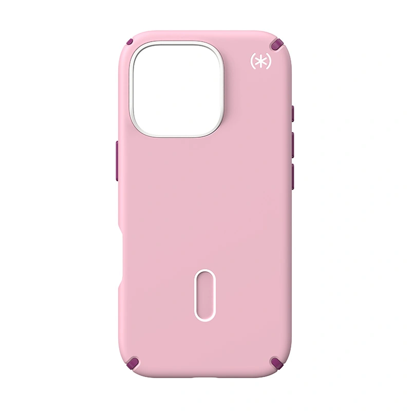 Case Speck Presidio2 Pro ClickLock & MagSafe Apple iPhone 16 Pro (Wednesday Pink / Boysenberry Purple / White)