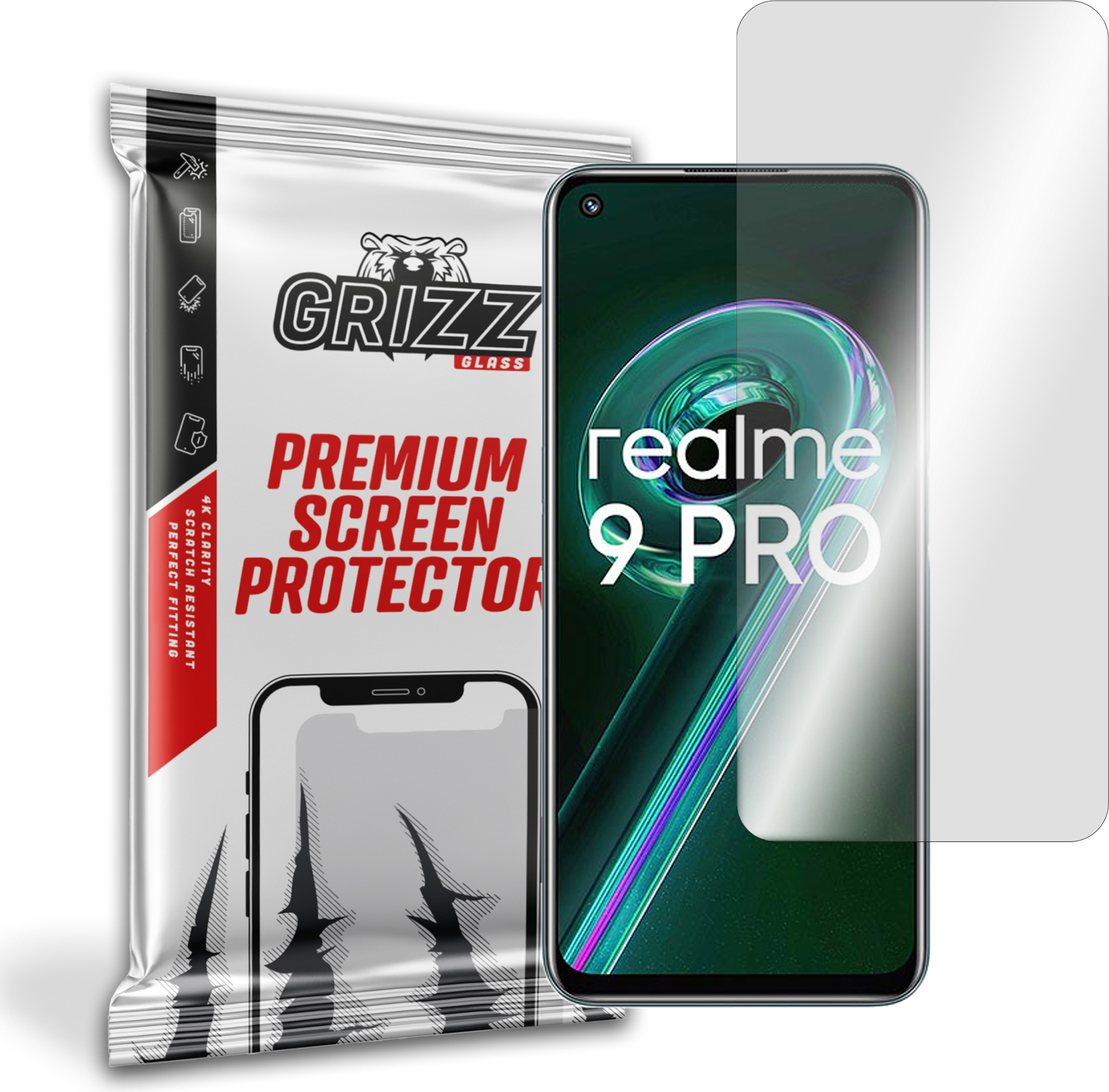 GrizzGlass HybridGlass Realme 9 Pro