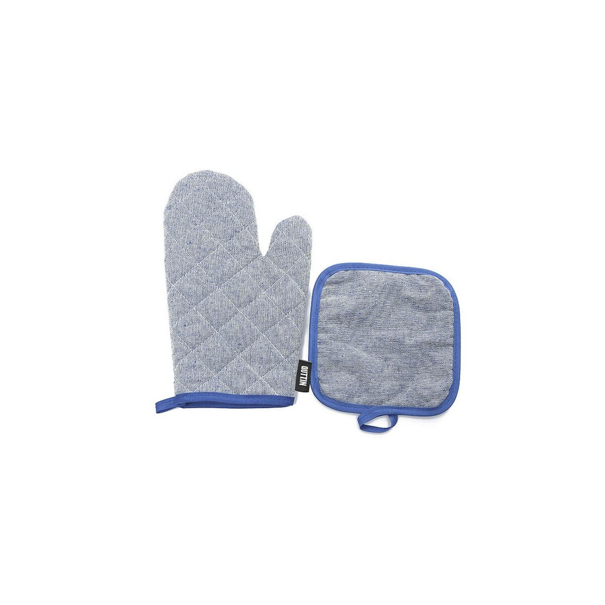 Oven Gloves and Pot Holder Set Quttin (24 Units)