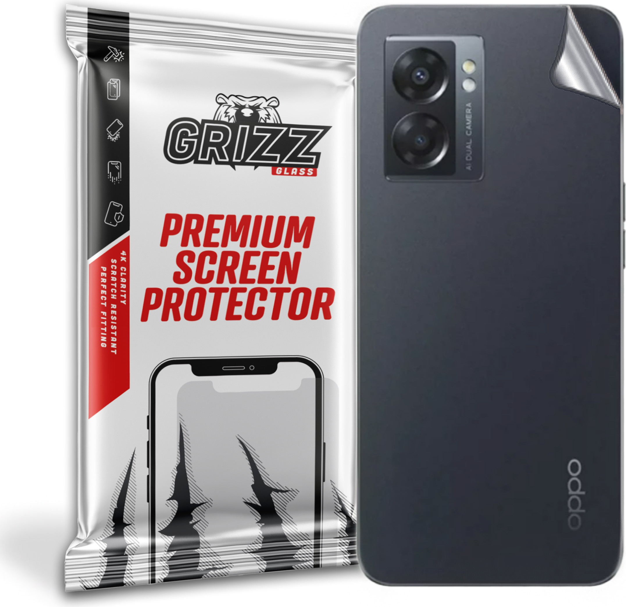 GrizzGlass SatinSkin Oppo A57 5G