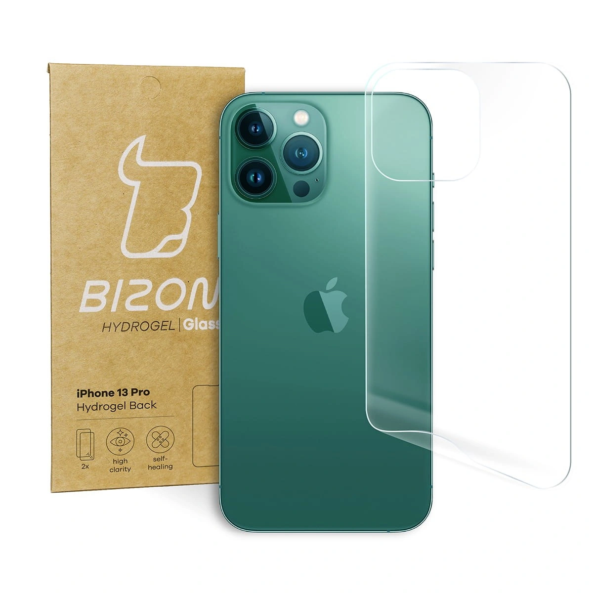 Bizon Glass Hydrogel Apple iPhone 13 Pro [2 PACK]