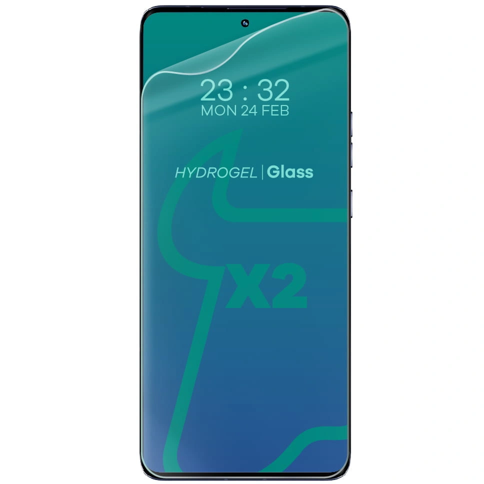 Bizon Glass Hydrogel Front Motorola Edge 50 Pro / Fusion / Ultra [2 PACK]