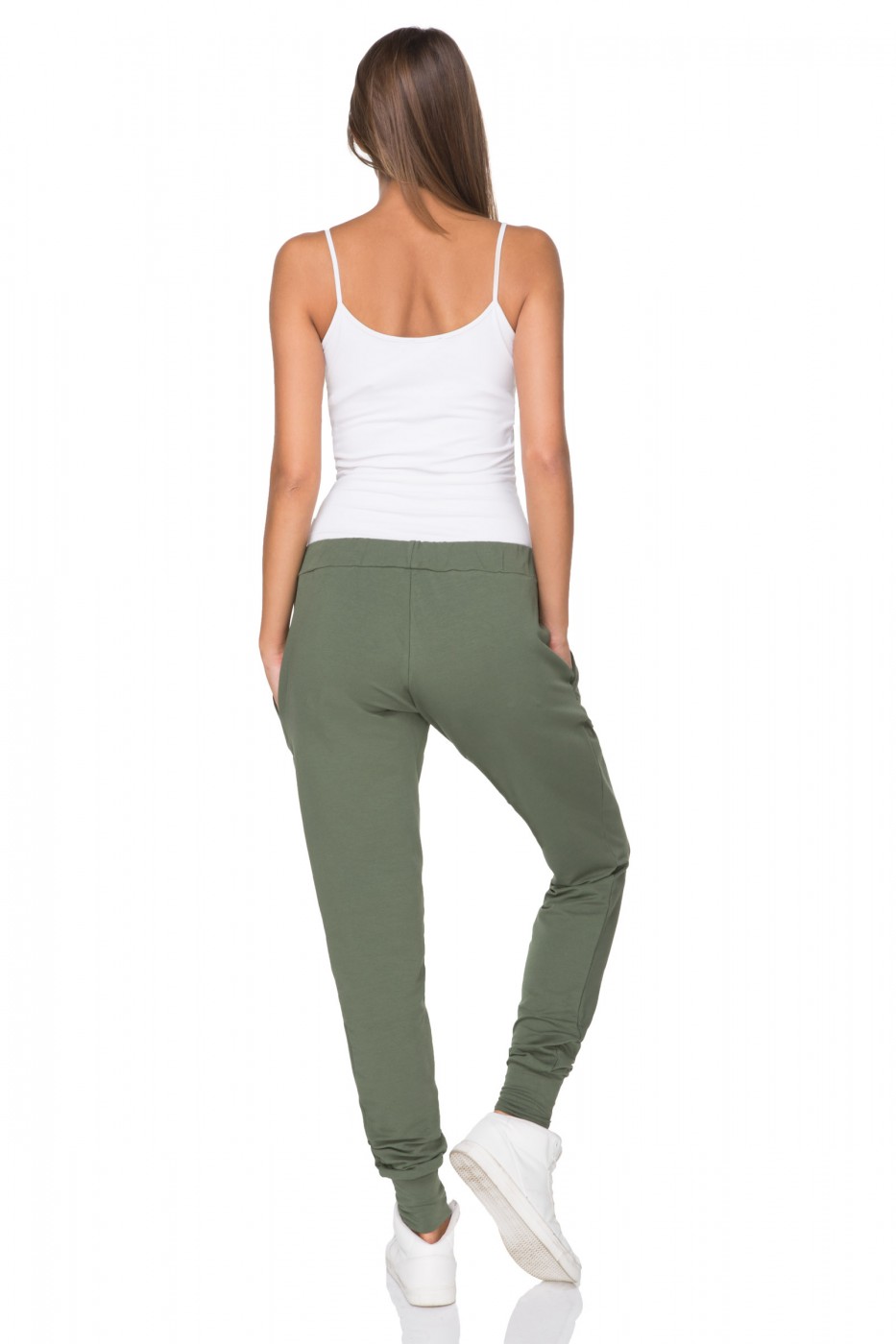  Tracksuit trousers model 107312 Tessita  green