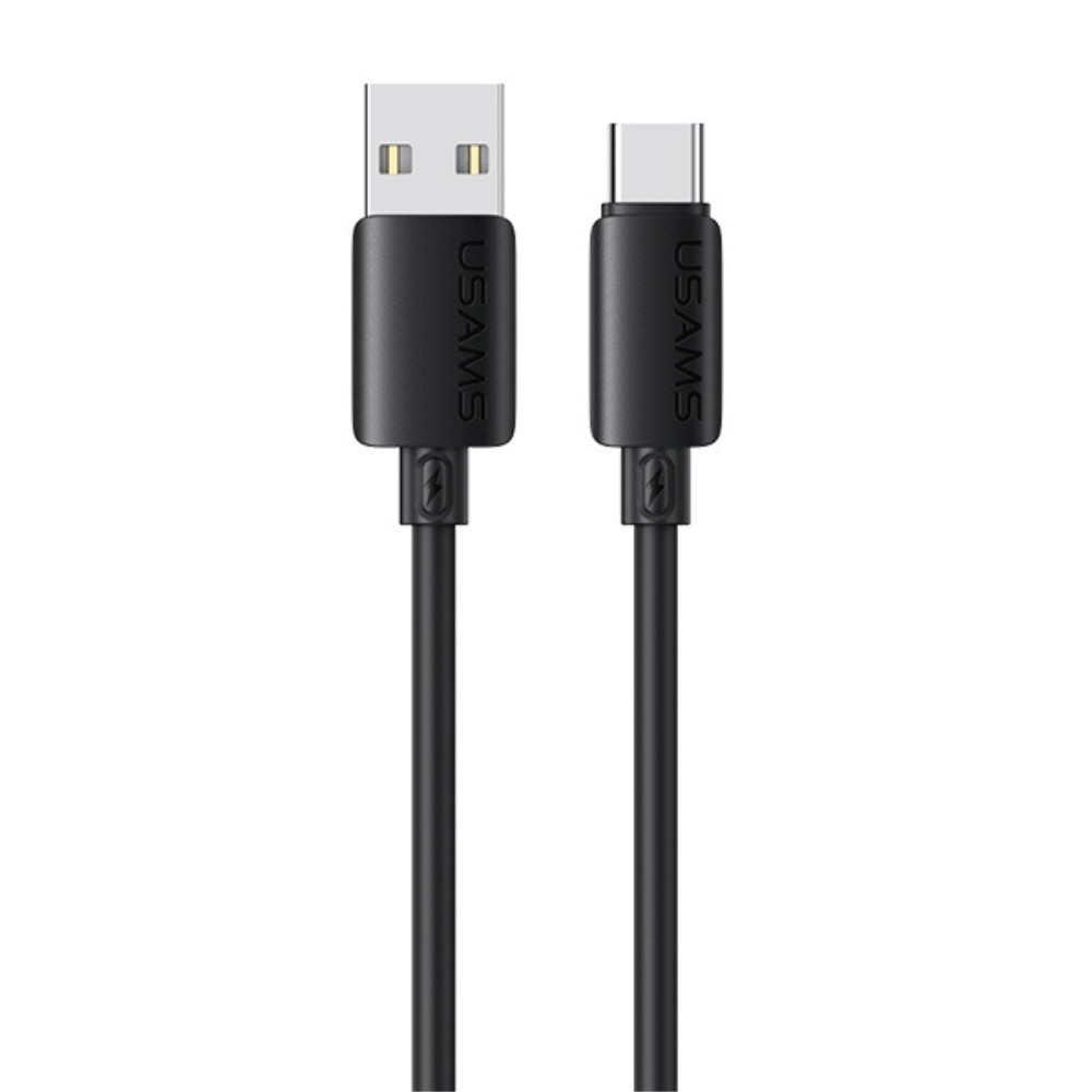 Kabel USAMS U98 3A Silicone Fast Charging USB-A do USB-C czarny