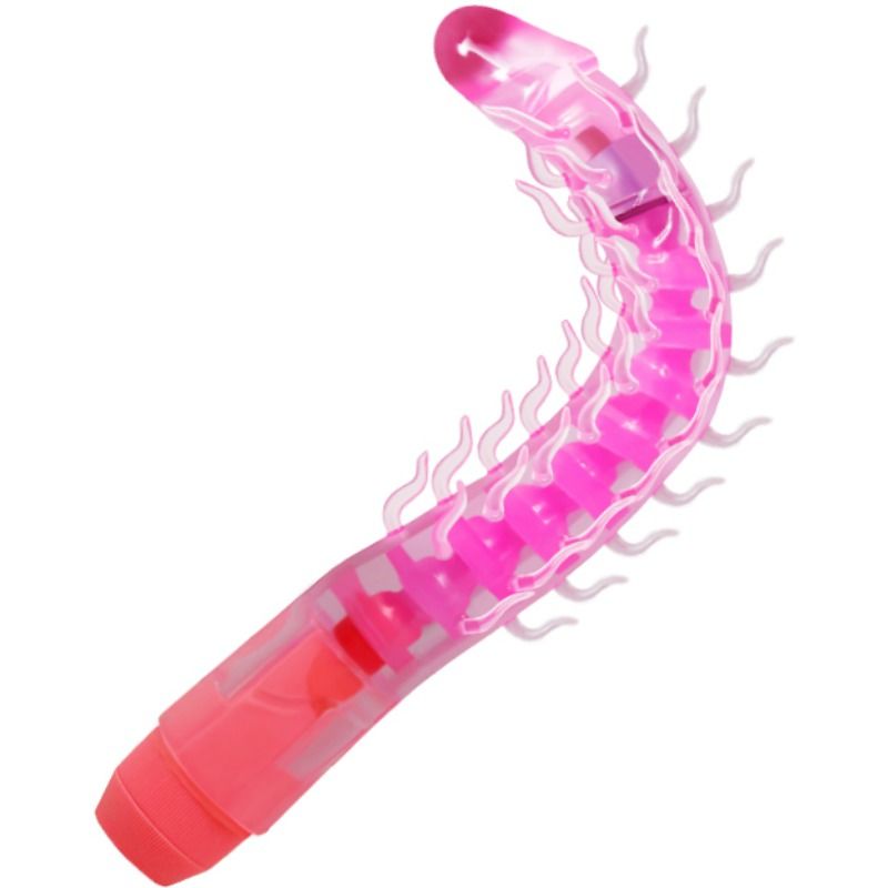 FLEXI VIBE SENSUAL SPINE BENDABLE VIBRATING DILDO 23.5 CM