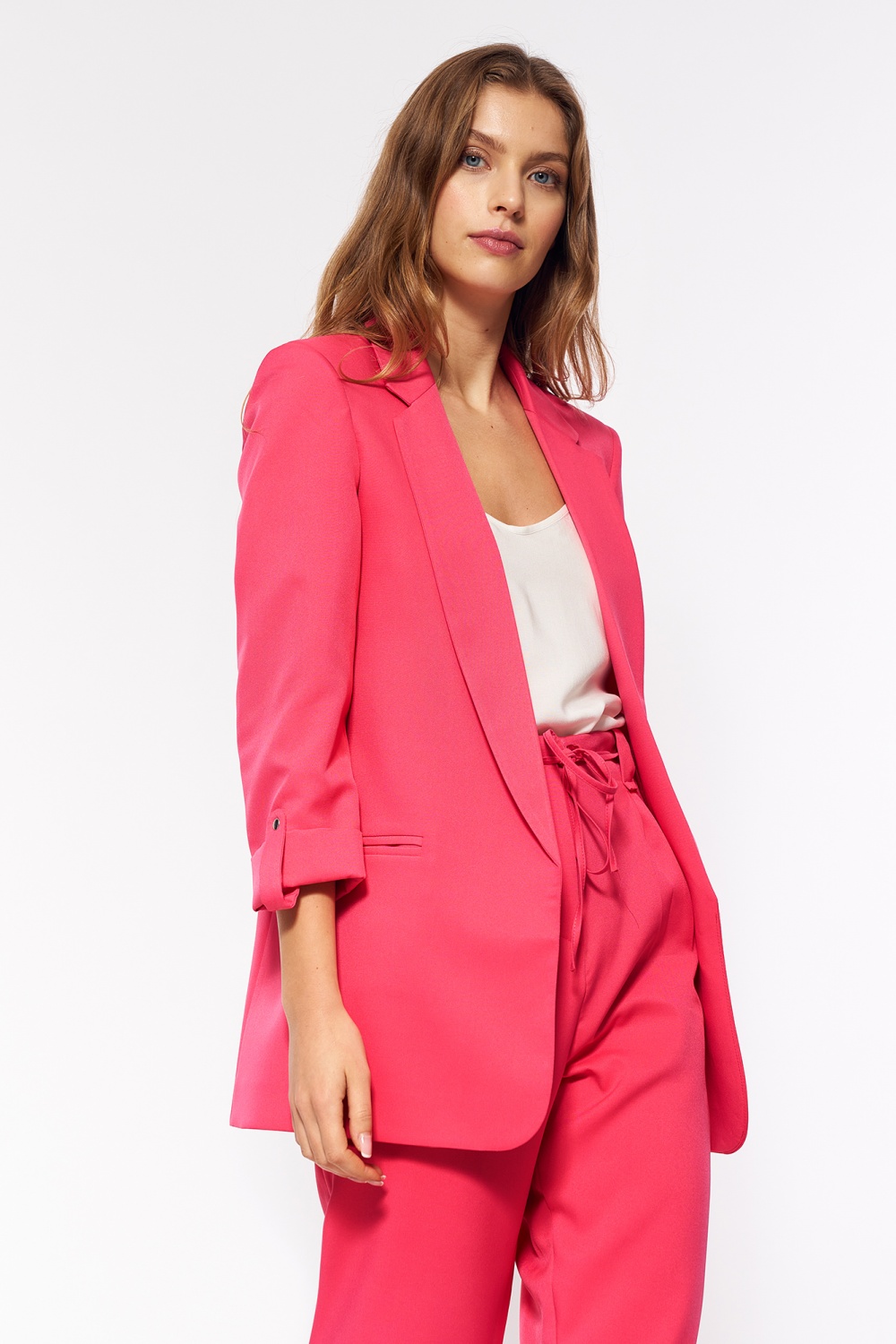  Jacket model 163406 Nife  pink
