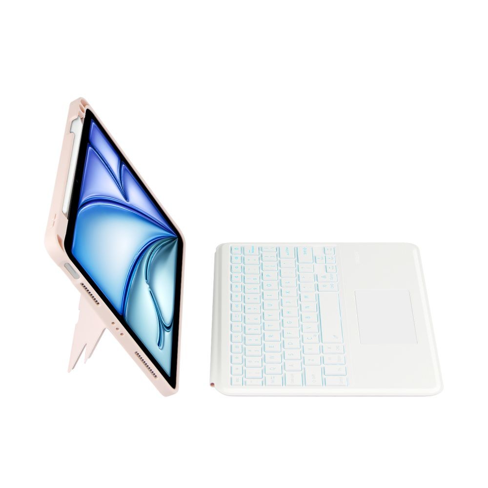 Tech-Protect SmartCase Mag Pen + Keyboard Apple iPad Air 10.9 2020/2022 (4, 5 gen) / iPad Air 11 2024 (6 gen) Pink