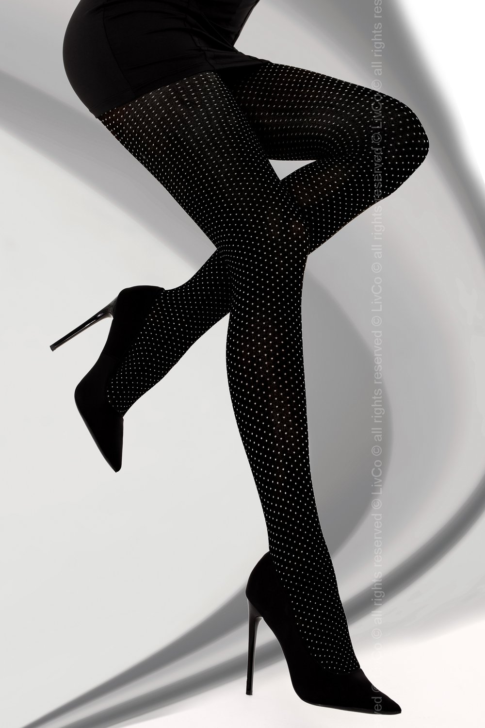 Tights model 126317 Livia Corsetti Fashion black Ladies