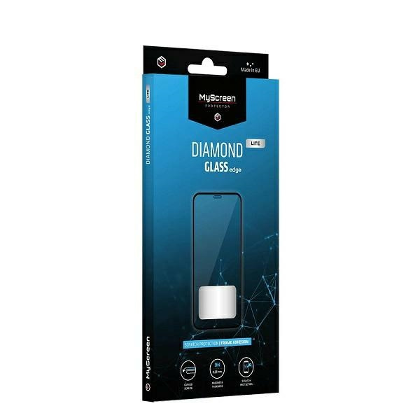MyScreen Diamond Glass Edge Lite FG Samsung Galaxy Xcover 6 Pro black Full Glue