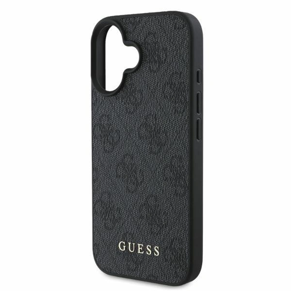 Case Guess GUHCP16SG4GFGR Apple iPhone 16 hardcase 4G Classic black