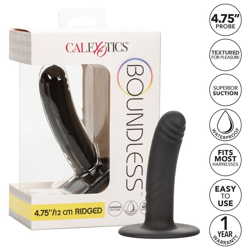 CALEX - BOUNDLESS DILDO 12 CM COMPATIBLE WITH HARNESS
