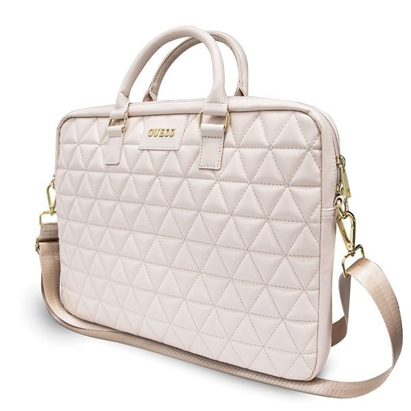 Guess GUCB15QLPK 15" pink Quilted