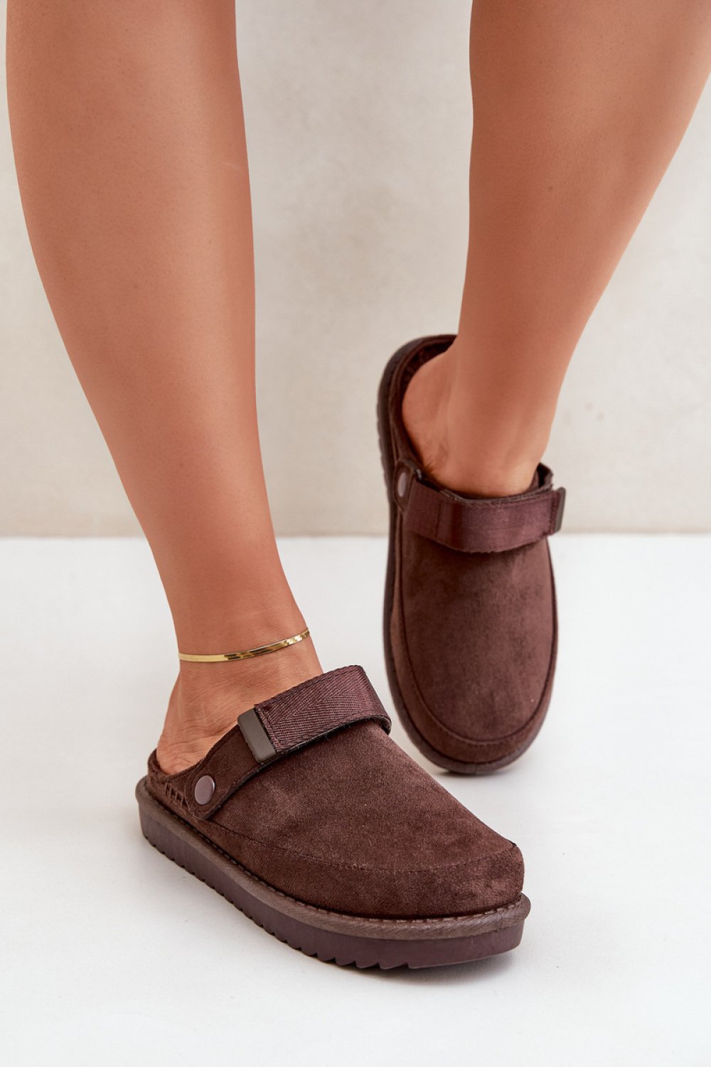  Slippers model 204651 Step in style  brown