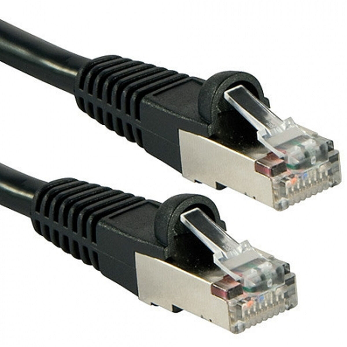 UTP Category 6 Rigid Network Cable LINDY 47175 3 cm Black 30 cm 1 Unit